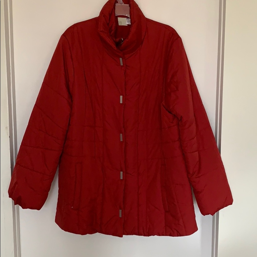 Redoute red coat